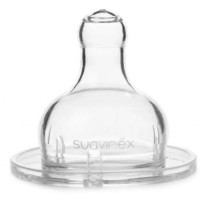 Соска Suavinex Силіконова для густої їжі, 4+міс, 1 шт (300841)