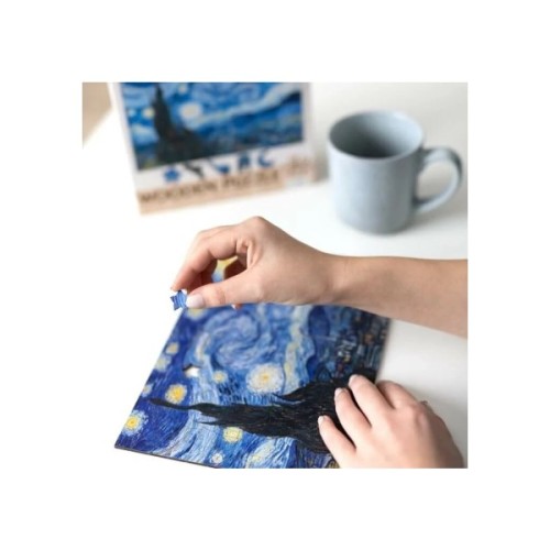 Пазл Trefl Wooden Зоряна ніч 200 елементів (5900511202489)