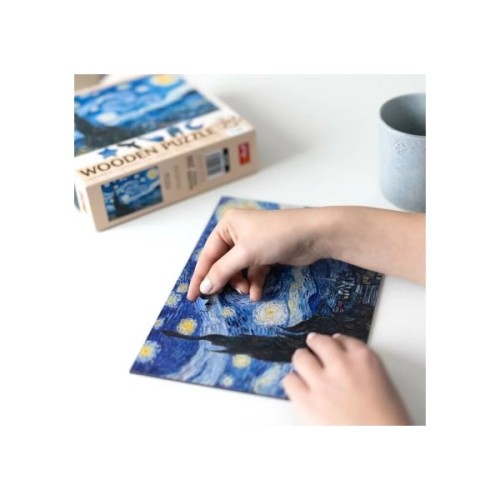 Пазл Trefl Wooden Зоряна ніч 200 елементів (5900511202489)