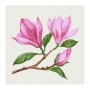Картина по номерам Rosa Star Гілка магнолії 15 х 15 см (4823098540601)