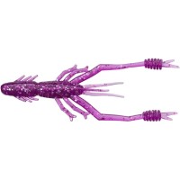 Силікон рибальський Reins Ring Shrimp 4" 428 Purple Dynamite (8 шт/уп.) (1552.10.26)