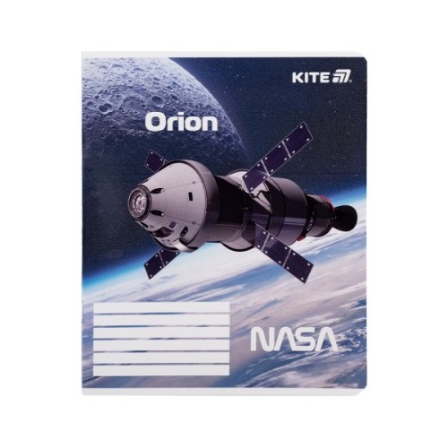 Зошит Kite NASA, 18 аркушів, клітинка (NS25-236)