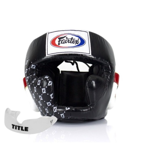 Боксерський шолом Fairtex HG10 Black M (HG10_M_Black)