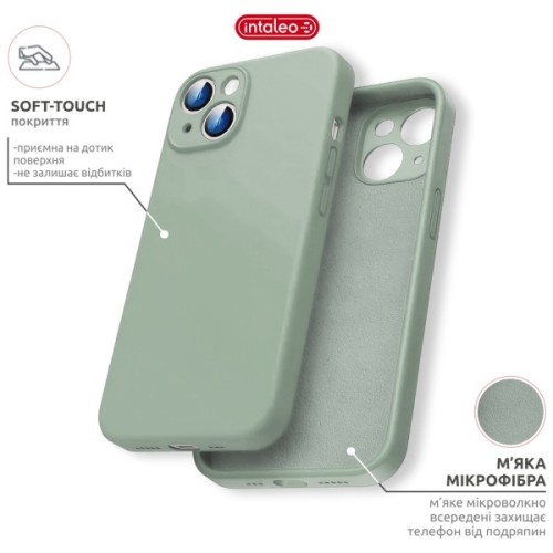 Чохол до мобільного телефона Intaleo SoftShell Apple iPhone 14 Green (1283126562341)