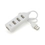 Концентратор Voltronic USB 2.0 to 4xUSB white (DNS-HUB4-OW)