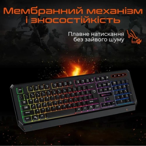 Клавіатура Meetion K9320 USB UA Black (MT-K9320-A-RUA)