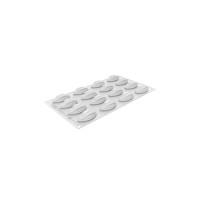 Форма для випікання Silikomart Cacao 50х28 h 19 мм (16 х 12,5 мл) (CACAO XS 12)