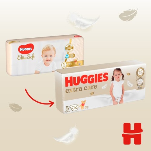 Підгузки Huggies Extra Care 5 (11-25 кг) 50 шт (5029053578132)