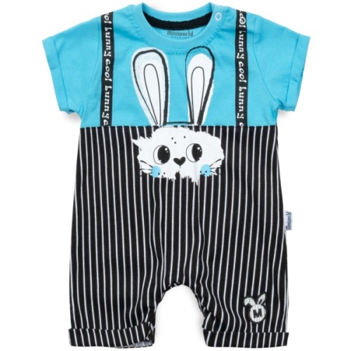 Боді дитяче Miniworld пісочник із зайчиком (14893-80B-blue)