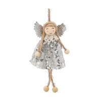 Ялинкова іграшка Chomik Фея" блискітки 7,5х16 см (5900779900615_3)