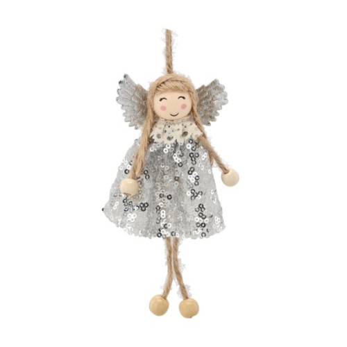 Ялинкова іграшка Chomik Фея" блискітки 7,5х16 см (5900779900615_3)