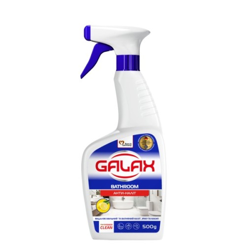 Спрей для чищення ванн Galax das PowerClean Анти-наліт 500 г (4823128000730)