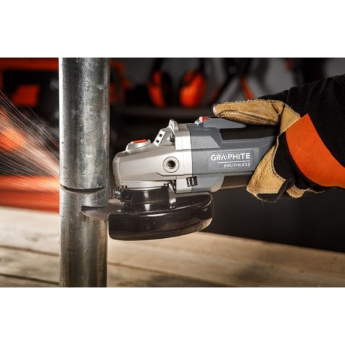 Шліфувальна машина Graphite Energy+ 18V, 125мм, 9200об/хв, 2.28кг (без АКБ та ЗП) (58GE142)