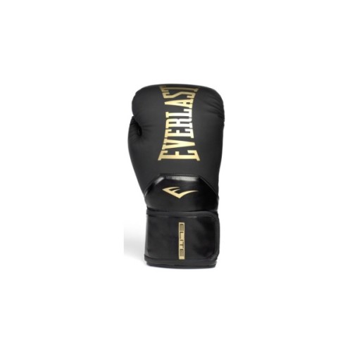 Боксерські рукавички Everlast Elite 2 Boxing Glove P00003273 чорний, золотий 16 унцій (009283623739)