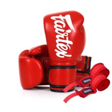 Боксерські рукавички Fairtex BGV14 Red 12 унцій (бинти в комплекті) (BGV14_12oz_Red) Боксерські рукавички Fairtex BGV14 Red 12 унцій (бинти в комплекті) (BGV14_12oz_Red)