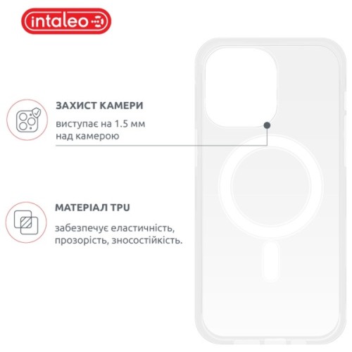 Чохол до мобільного телефона Intaleo CLEAR MagSafe Apple iPhone 14 (1283126578243)