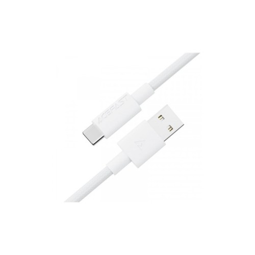 Дата кабель USB 2.0 AM to USB-C 1.2m 3A white Acefast (6974316284260)