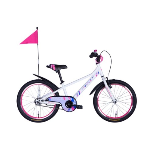 Велосипед Formula 20" Kid RACE BH рама-10" ST 2026 білий з рожевим (OPS-FRK-20-238)