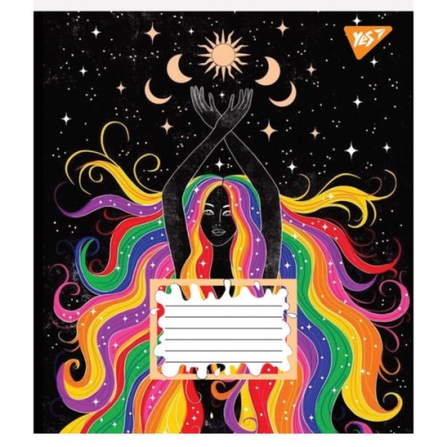 Зошит Yes Magic girl 36 аркушів клітинка (766683)