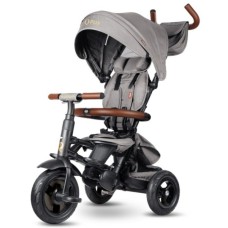 Дитячий велосипед QPlay Rito Deluxe Складаний Триколісний Grey (S380-17RitoDeluxeGrey)
