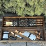 Набір для барбекю Metalzavod Майстер BBQ світла текстура (PN-BBQ-TLT)
