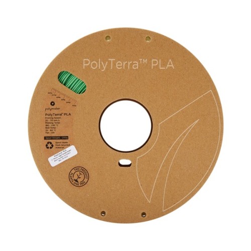 Пластик для 3D-принтера Polymaker PLA PolyTerra 1,75mm 1kg GREEN, FORREST (PM70846)