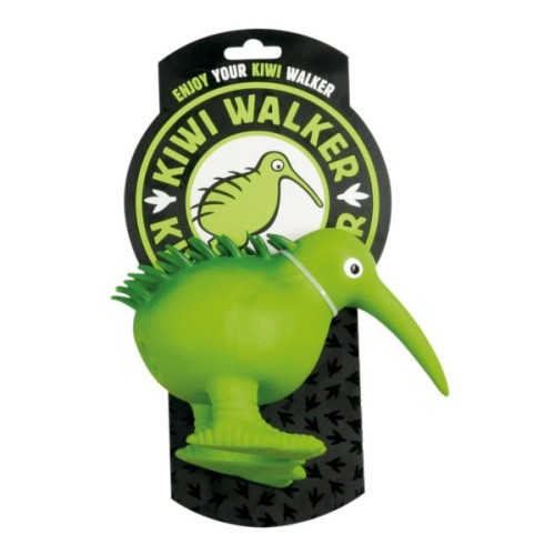 Іграшка для собак Kiwi Walker Птах ківі 13.5 см зелена (8596075000028)