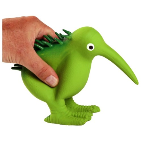 Іграшка для собак Kiwi Walker Птах ківі 13.5 см зелена (8596075000028)