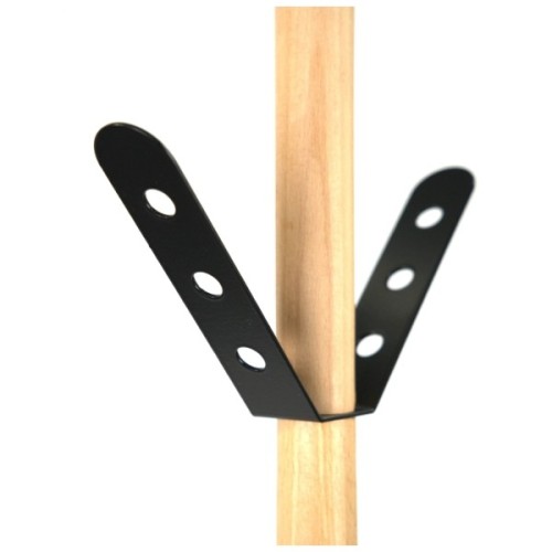 Вішалка підлогова Аклас Ліщина VKY-6039B 179x38 (Бук/метал чорний) (00164136)