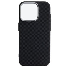 Чохол до мобільного телефона Armorstandart LikeCarbon2 MagCase Apple iPhone 16 Pro Kevlar Black (ARM88381)