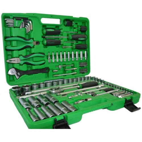 Набір інструментів Toptul комбінованих в кейсі 97од. (GCAI9701)