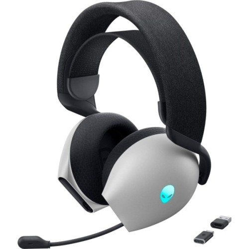 Навушники Dell Alienware Tri Mode AW725H Lunar Light (545-BBFV)