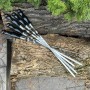 Шампур Metalzavod 630х12х3мм чорний (SHMP-DR-630x12x3-BL)