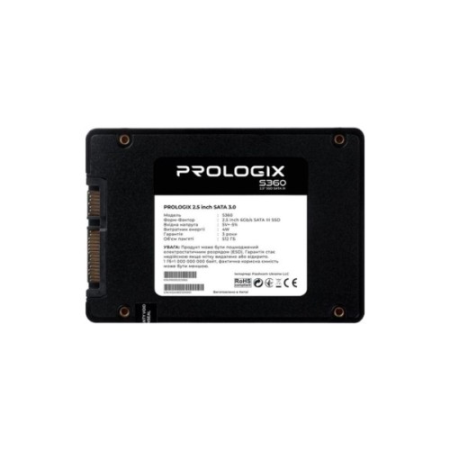 Накопичувач SSD 2.5" 512GB S360 Prologix (PRO512GS360)