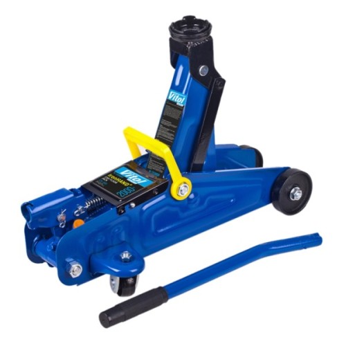 Домкрат Iron Hand IH-125300DP, підкатний, гідравлічний, 2т, min 125мм, max 300мм (IH-125300DP)