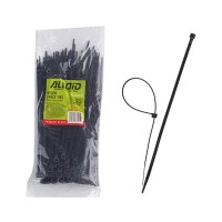 Стяжка Alloid 4.8х200мм, пластик, 100шт./уп., чорний (PC-48200B)