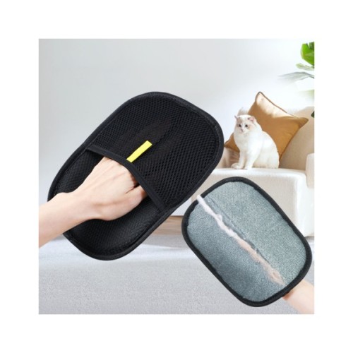 Гребінець для тварин Lapka електростатична рукавичка-щітка (LPK-26)