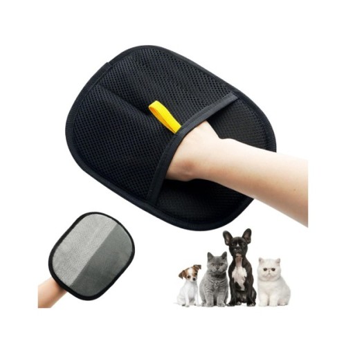 Гребінець для тварин Lapka електростатична рукавичка-щітка (LPK-26)