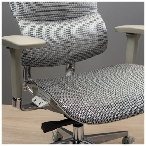Офісне крісло Richman Ерготекс Алюм Synchro Сітка Сіре (R00000052540)