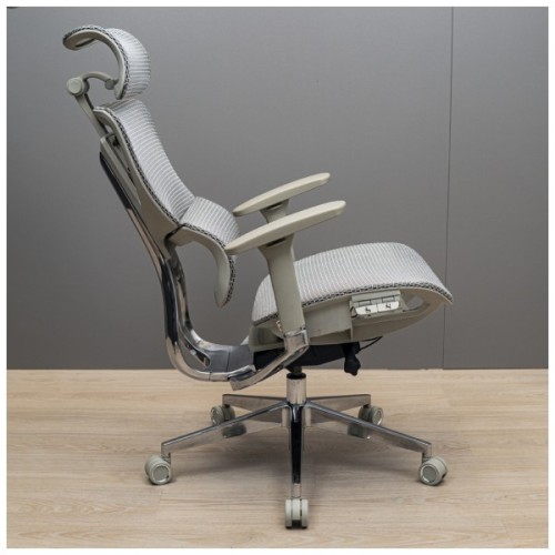 Офісне крісло Richman Ерготекс Алюм Synchro Сітка Сіре (R00000052540)