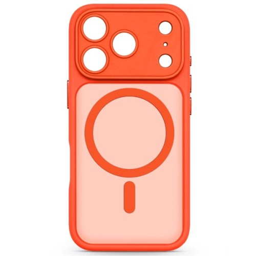 Чохол до мобільного телефона Armorstandart Lush MagCase Apple iPhone 17 Pro Orange (ARM87492)