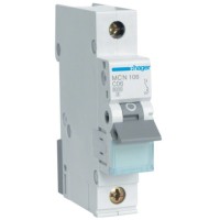 Автоматичний вимикач Hager 1-п. C 6A (6kA) 1M (A) (MCN106)