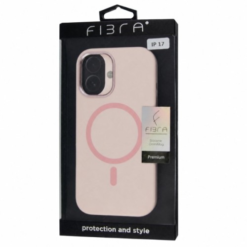 Чохол до мобільного телефона BeCover FIBRA Silicone OmniMag Apple iPhone 17 Light Pink (716201)