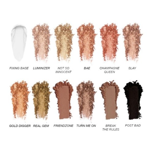 Тіні для повік SLA Paris How To Palette (3593910811509)