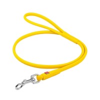 Повідець для собак WAUDOG Glamour круглий XS d 8 мм Д 122 см жовтий (33778)