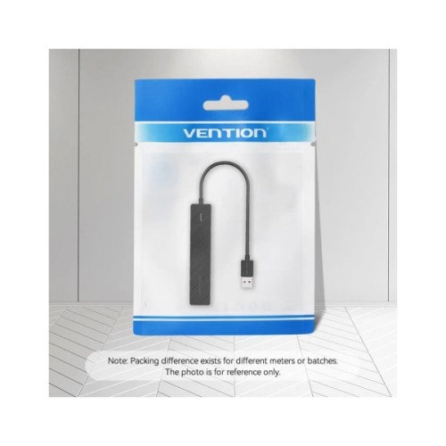 Концентратор Vention USB to 4xUSB 3.2 Gen2 + USB-C 10Gbps 0.15m black (CHOBB)