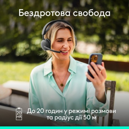 Навушники Logitech Zone Wireless 2 ES Graphite (981-001503)