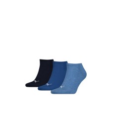 Шкарпетки Puma Unisex Sneaker Plain 3P 261080001-001 синій 35-38 (8718824801797)