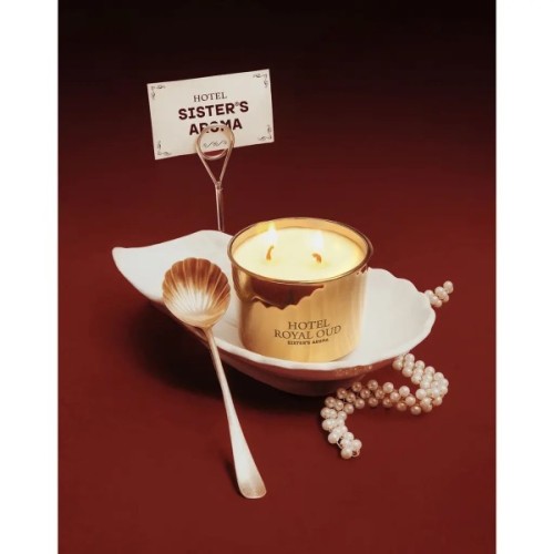 Ароматична свічка Sister's Aroma Hotel Royal Oud 150 г (4820227786152)