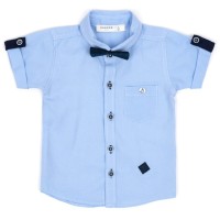 Сорочка дитяча Breeze з метеликом (14570-74B-blue)